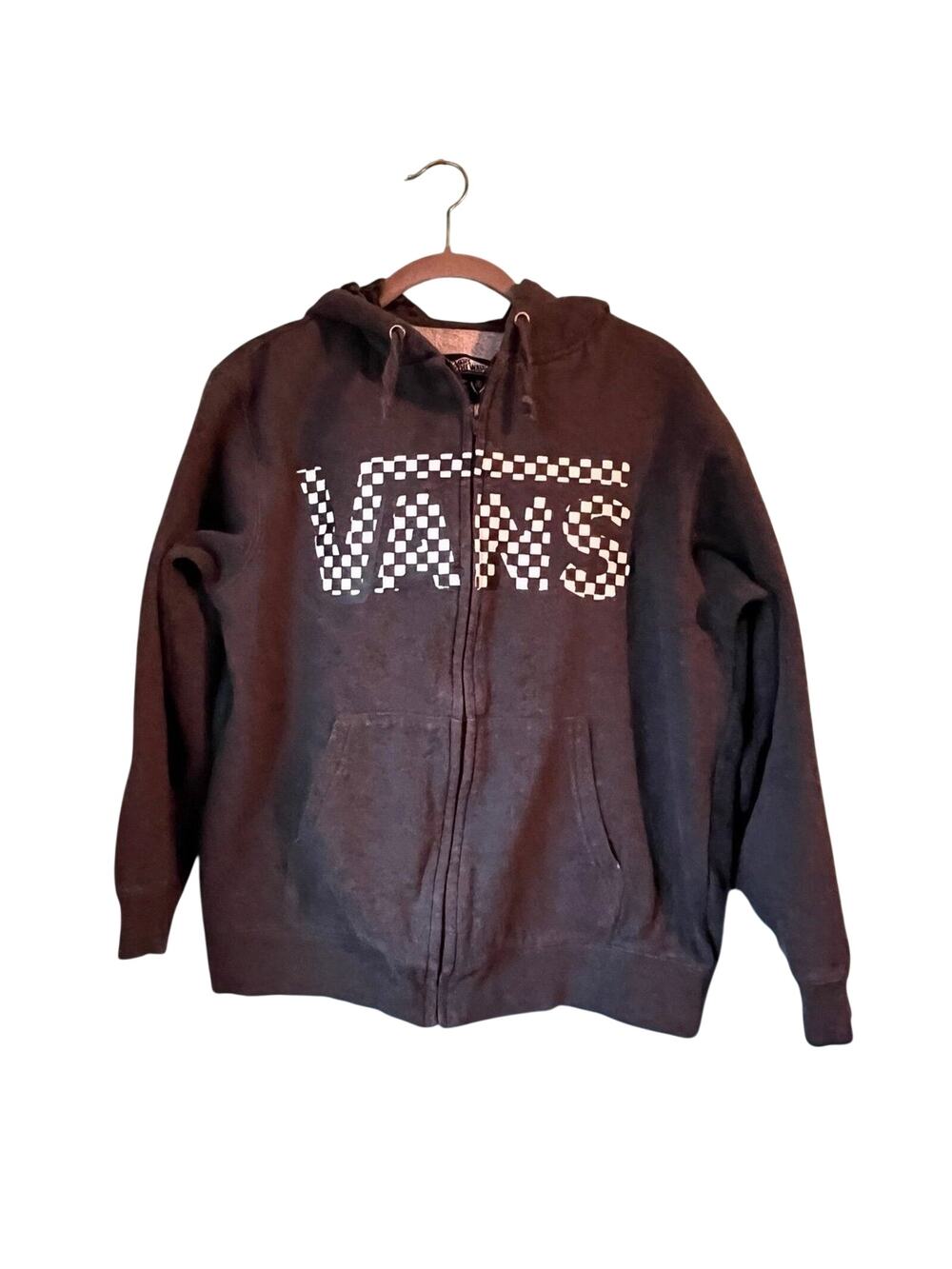 Vans Hoodie size Large Full Zip Sweatshirt